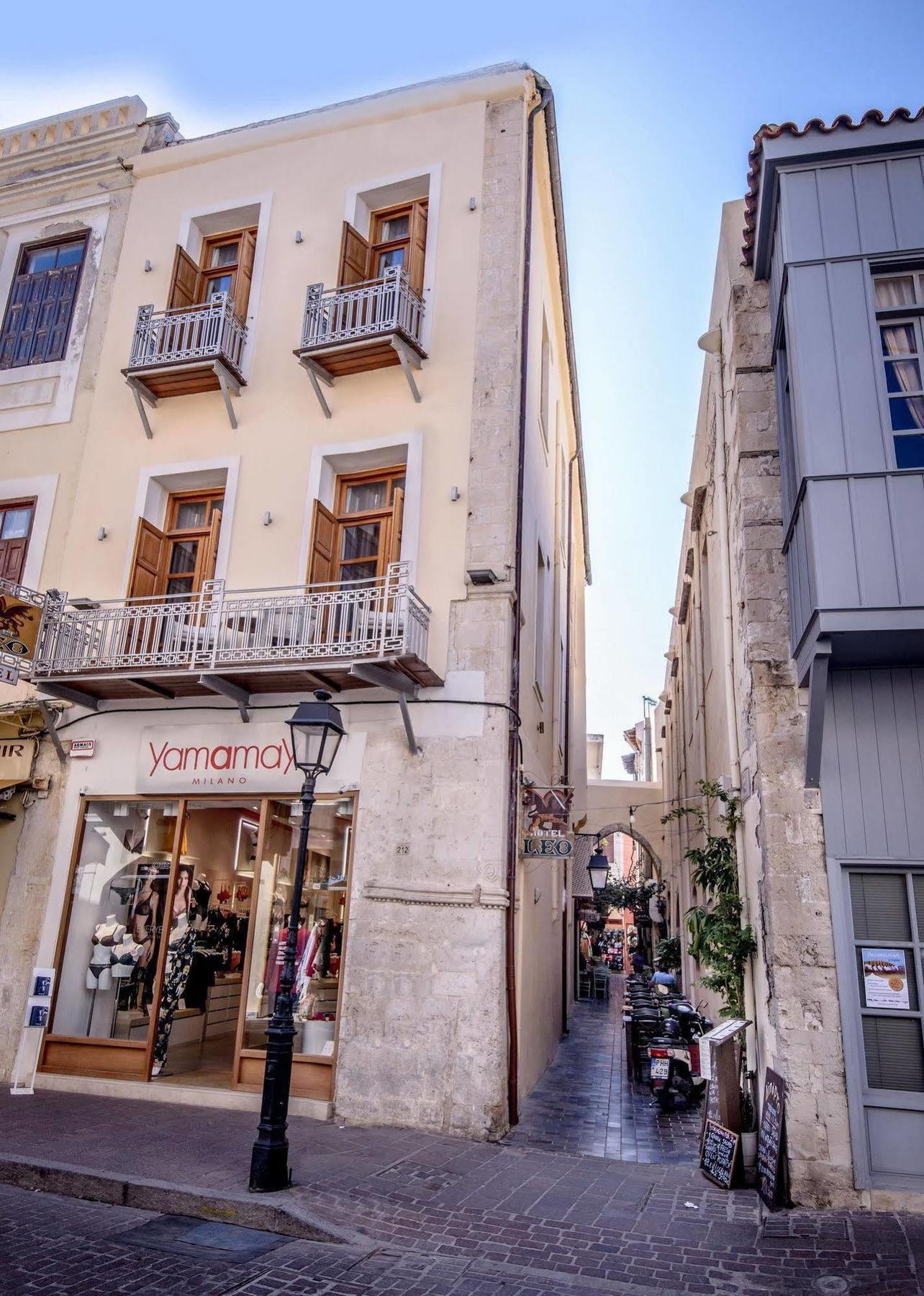 Leo Hotel Rethymno Exterior foto